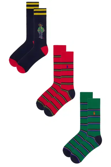 Polo Ralph Lauren Heritage Bear Socks Gift Box | Thumbnail 3