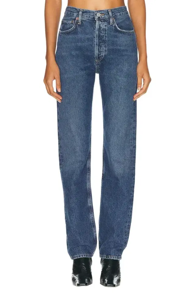 AGOLDE 90s Pinch Waist High Rise Straight Jeans