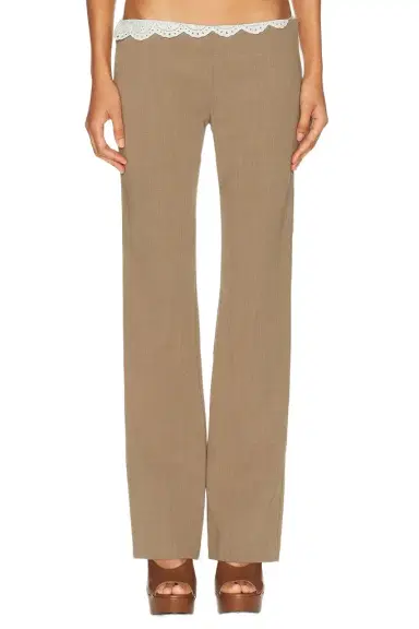 Magda Butrym Scallop Waist Trouser | Thumbnail 1