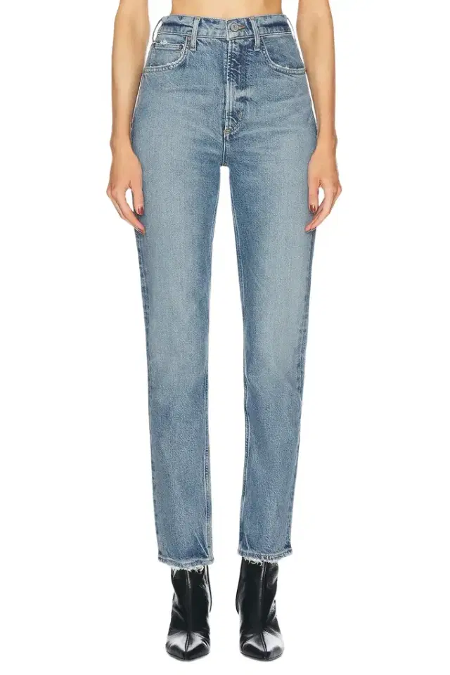 AGOLDE High Rise Stovepipe Jeans