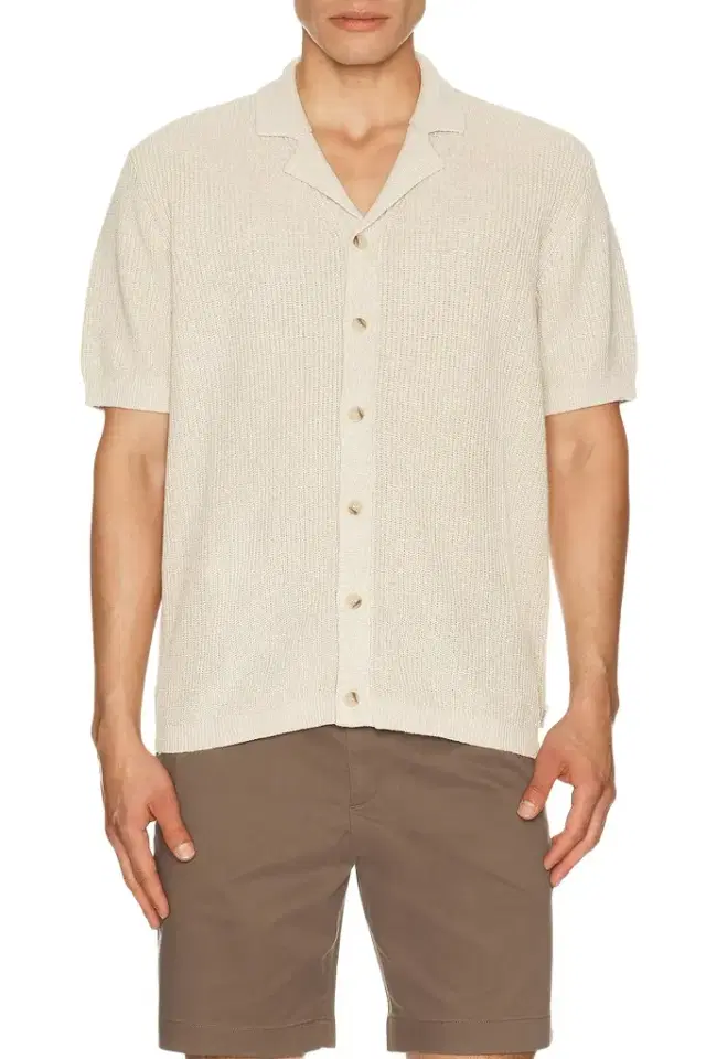 Onia Silk Linen Camp Shirt