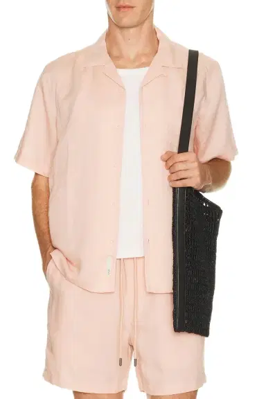 Onia Air Linen Convertible Vacation Shirt | Thumbnail 1