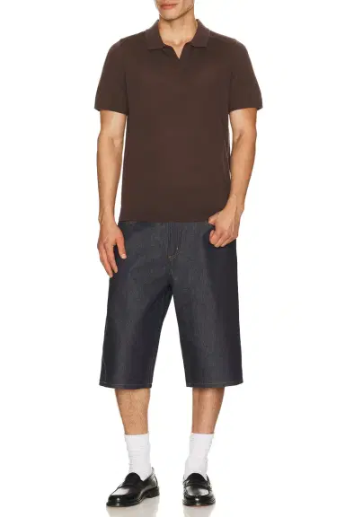 Onia Extra Fine Merino Wool Johnny Polo | Thumbnail 3