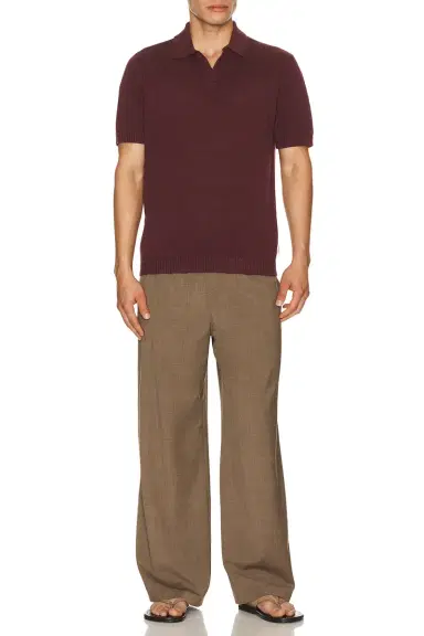 Onia Silk Linen Johnny Polo | Thumbnail 3