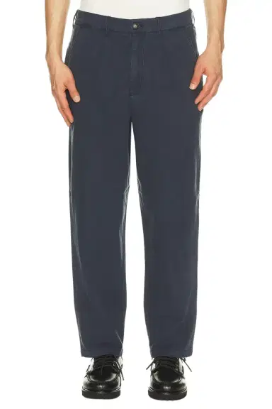 Barbour Cotton Linen Relaxed Trousers | Thumbnail 1