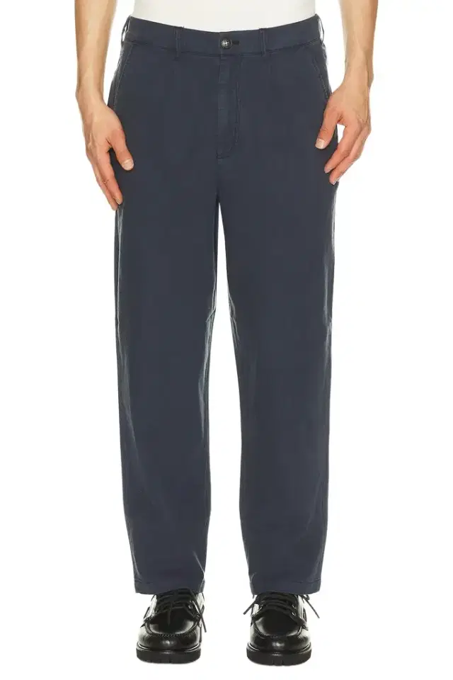 Barbour Cotton Linen Relaxed Trousers