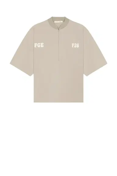 Fear of God Essentials Half Zip Baseball Shirt | Thumbnail 5