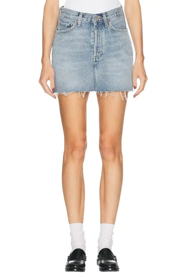 AGOLDE V-waist Mini