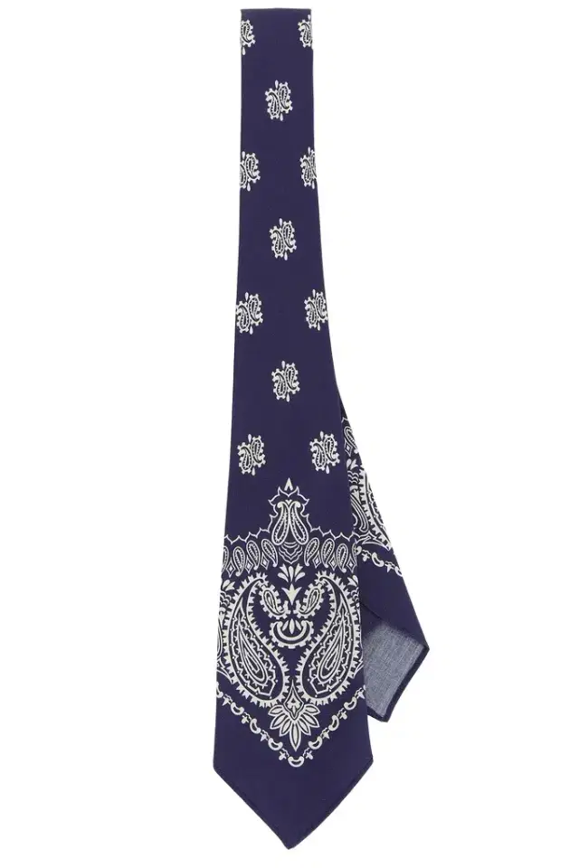 Polo Ralph Lauren Bandana Print Woven Neck Tie