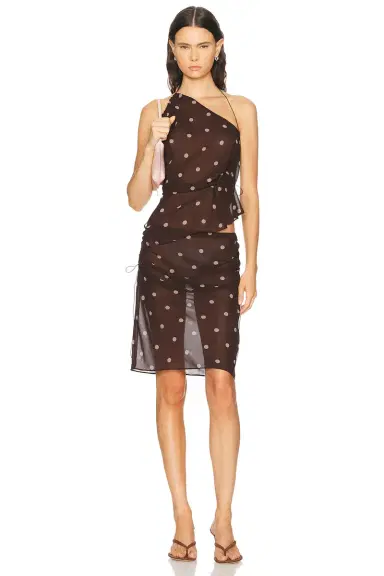 L'Academie Ramona Midi Skirt | Thumbnail 5 L'Academie Ramona Midi Skirt | Thumbnail 5