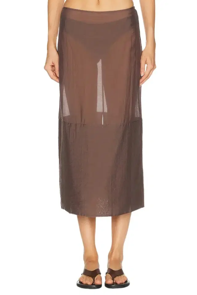 L'Academie Cecille Midi Skirt