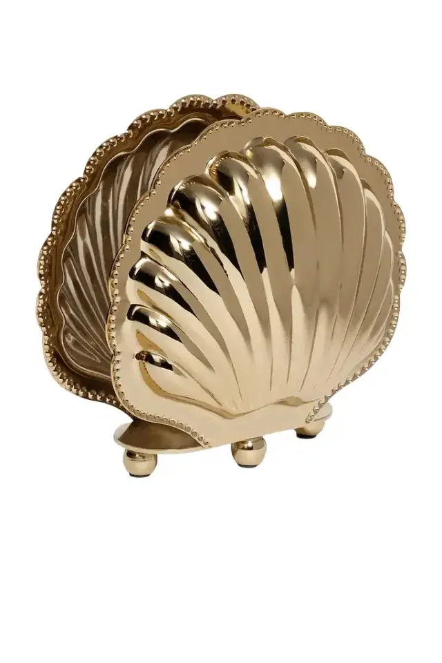 The Favorites Cap Ferrat Fan Shell Napkin Holder