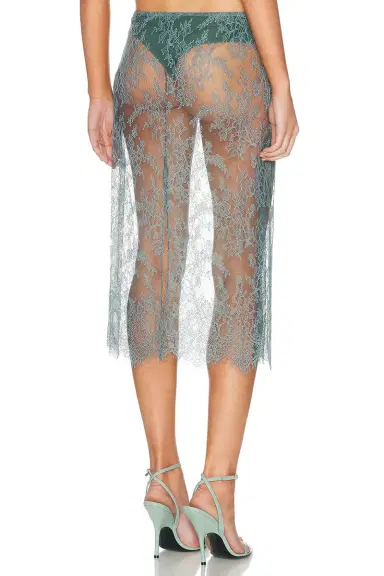 L'Academie Mimi Midi Skirt | Thumbnail 4 L'Academie Mimi Midi Skirt | Thumbnail 4