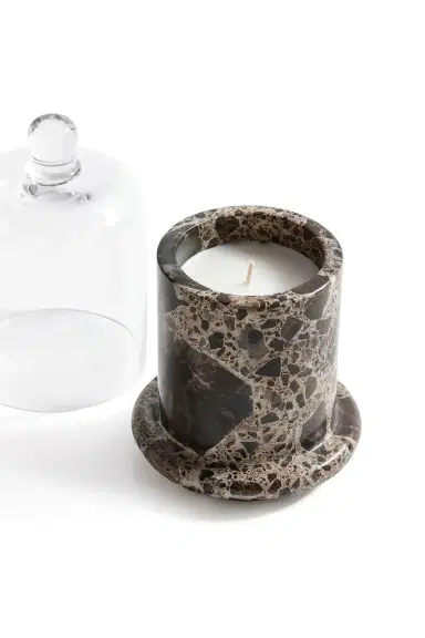 The Favorites Marbella Scented Candle Jar With Cloche | Thumbnail 3 The Favorites Marbella Scented Candle Jar With Cloche | Thumbnail 3