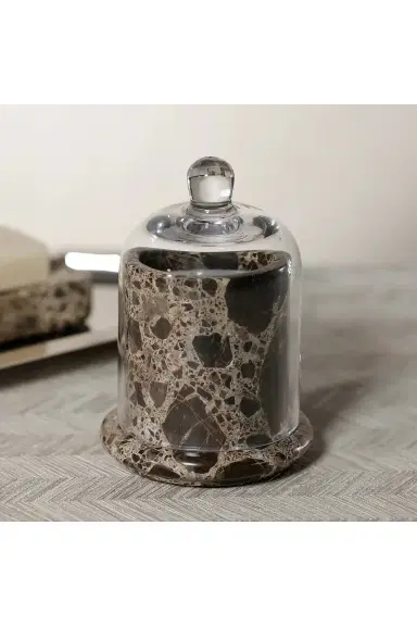 The Favorites Marbella Scented Candle Jar With Cloche | Thumbnail 5 The Favorites Marbella Scented Candle Jar With Cloche | Thumbnail 5