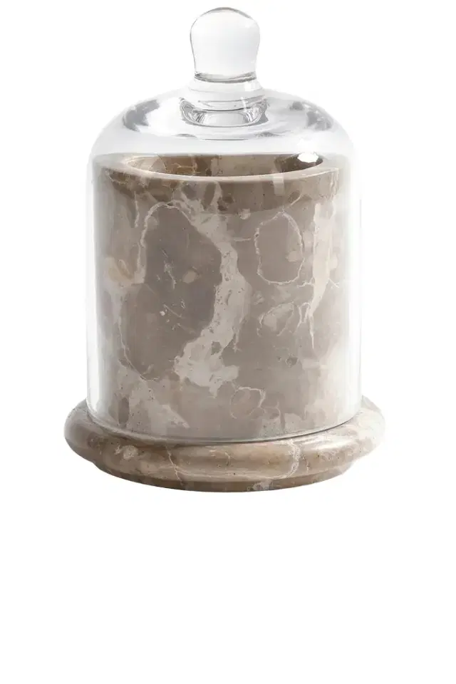 The Favorites Marbella Scented Candle Jar With Cloche