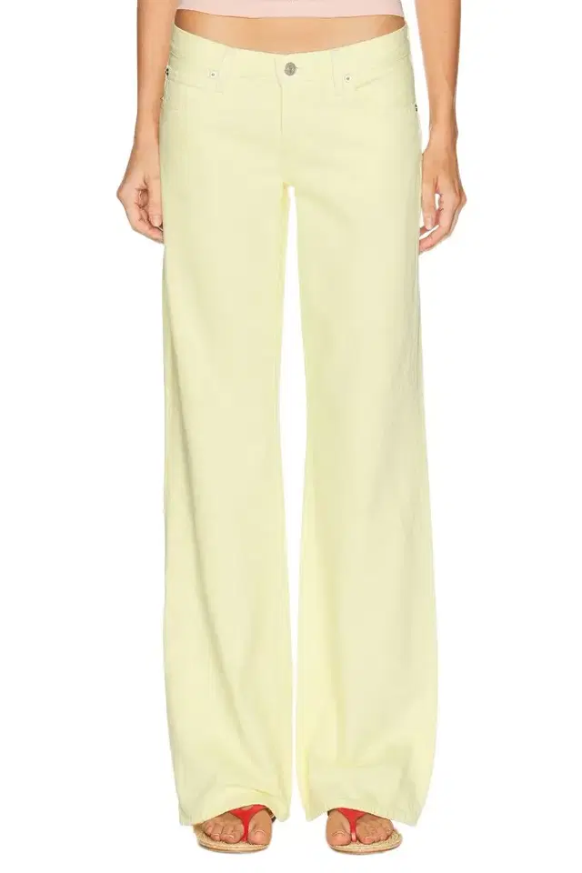 Frame The Gray Wide Leg Jeans