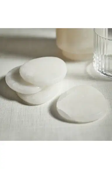 The Favorites La Salama Alabaster Coasters Set Of 4 | Thumbnail 2 The Favorites La Salama Alabaster Coasters Set Of 4 | Thumbnail 2