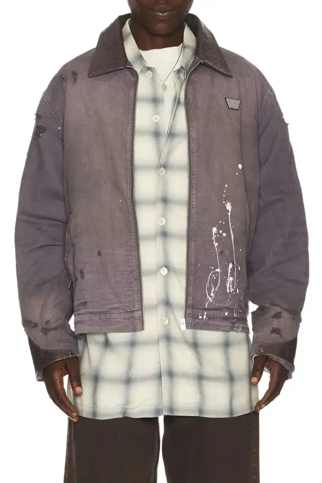 MISBHV 1997 Paint Splatter Canvas Work Jacket