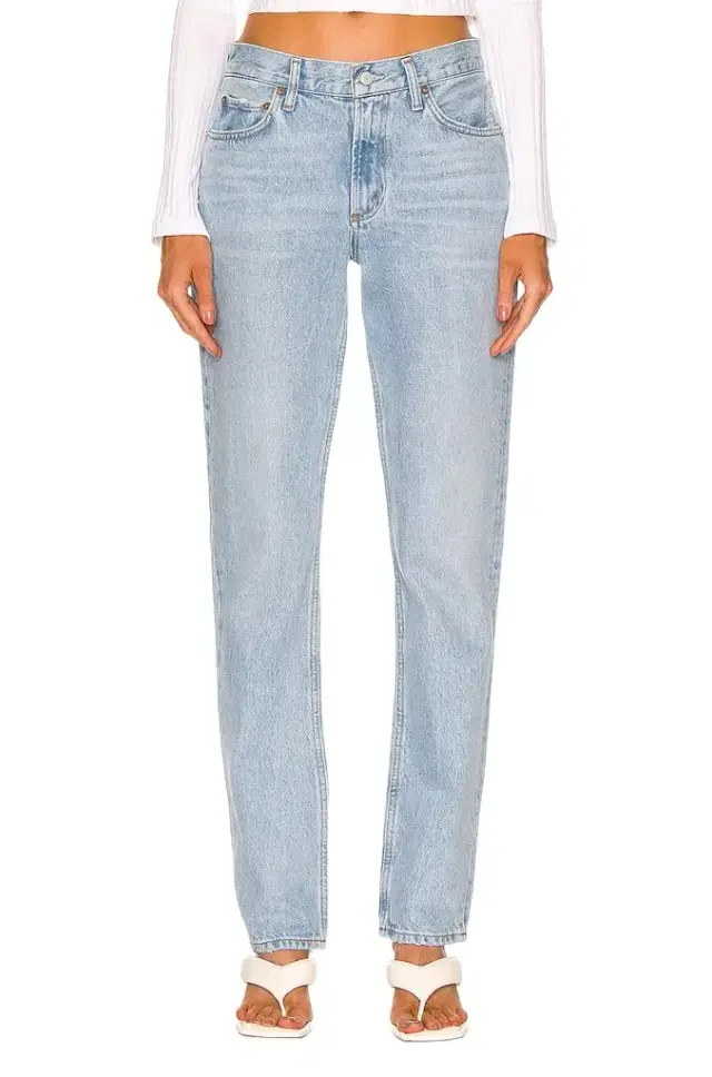 AGOLDE Lyle Low Rise Slim Jeans