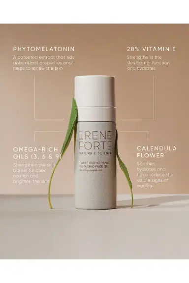 Irene Forte Pistachio Face Oil With Phytomelatonin | Thumbnail 3 Irene Forte Pistachio Face Oil With Phytomelatonin | Thumbnail 3