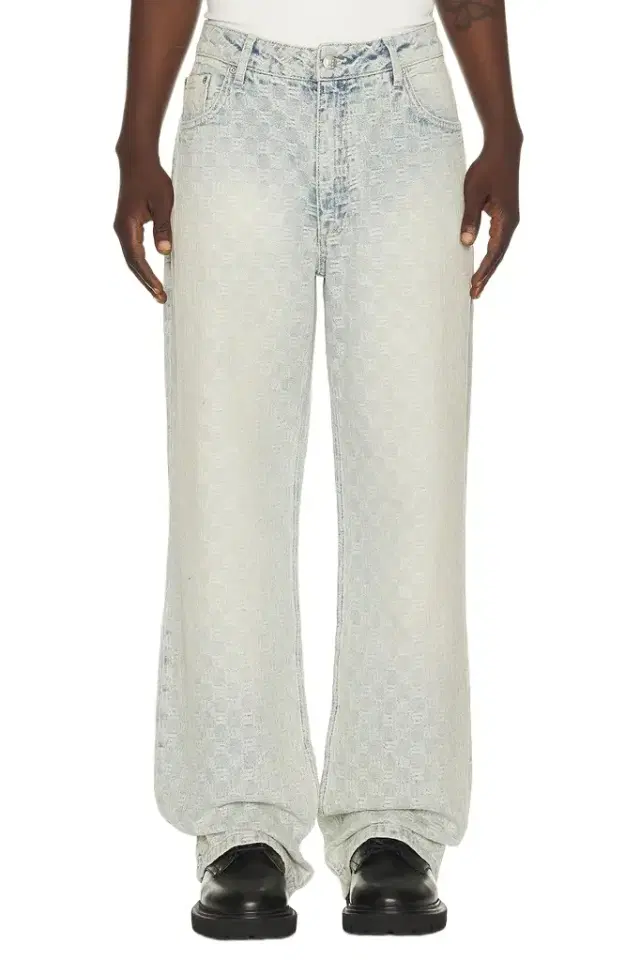 MISBHV Monogram Ocean Washed Jeans