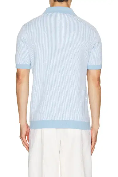 Casablanca Pinstripe Polo Shirt | Thumbnail 2