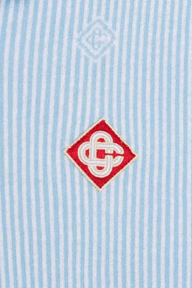 Casablanca Pinstripe Polo Shirt | Thumbnail 5