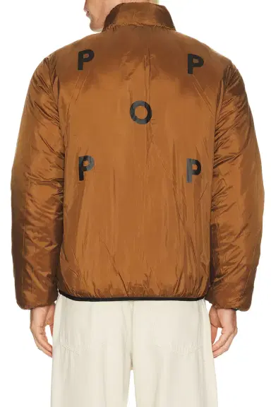 Pop Trading Company Quilted Reversible Jacket | Thumbnail 4