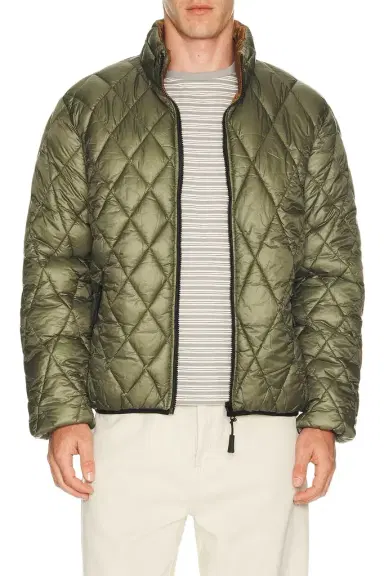Pop Trading Company Quilted Reversible Jacket | Thumbnail 1