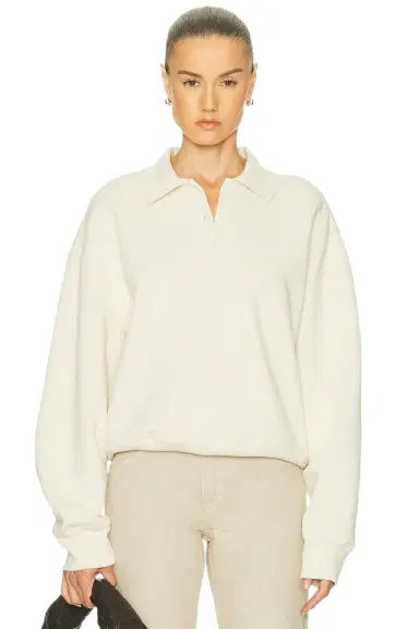GRLFRND Polo Sweatshirt | Thumbnail 1 GRLFRND Polo Sweatshirt | Thumbnail 1