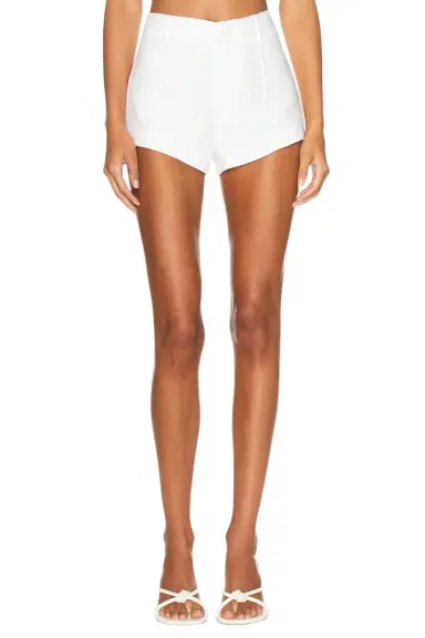 Helsa Washed Linen Micro Short | Thumbnail 1 Helsa Washed Linen Micro Short | Thumbnail 1