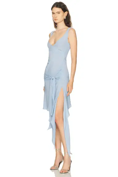 The Attico Draped Mini Dress | Thumbnail 3