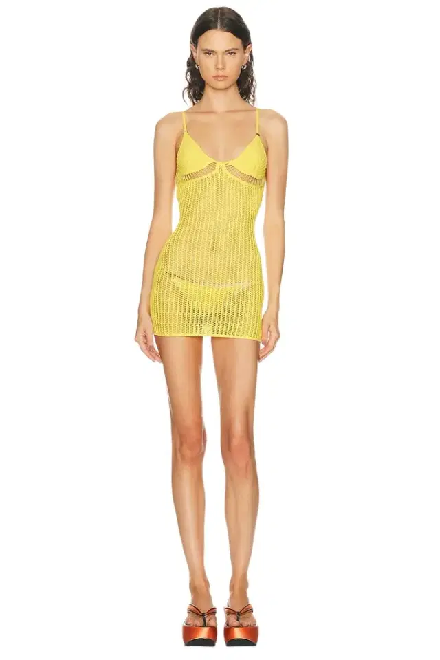The Attico Knit Mini Dress