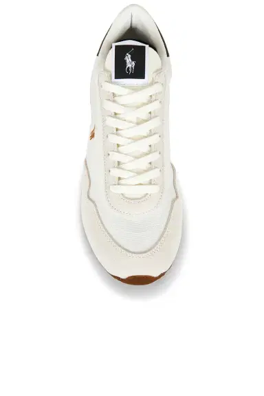 Polo Ralph Lauren Train 89 Suede & Nylon Low Top Sneaker | Thumbnail 4