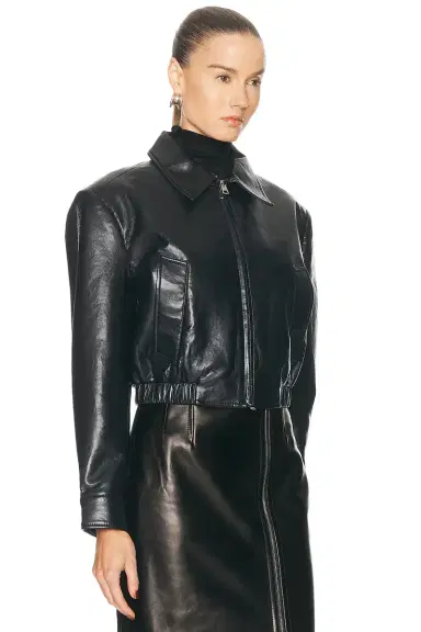AGOLDE Nahla Cropped Jacket | Thumbnail 3