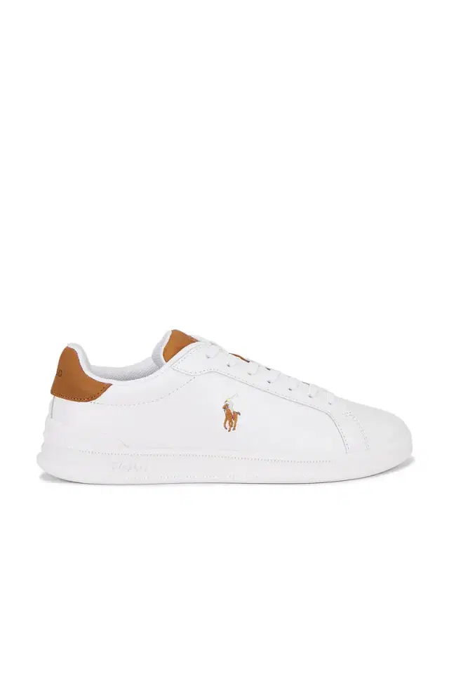 Polo Ralph Lauren Heritage Court II Leather Low Top Sneaker