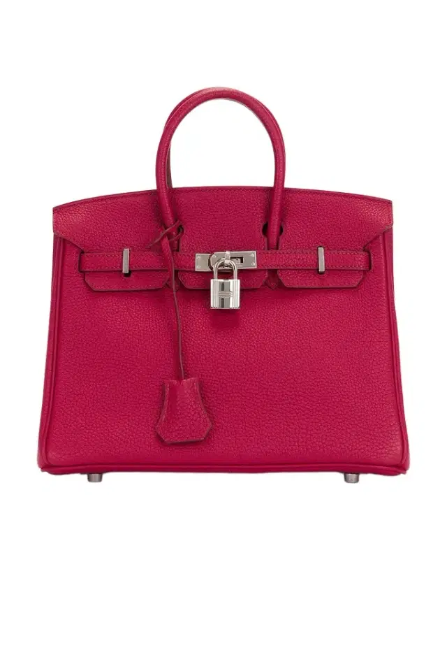 HERMÈS Hermes Togo Birkin 25 Handbag
