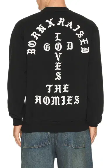 Born x Raised Unconditional Love Crew neck Sweatshirt | Thumbnail 1