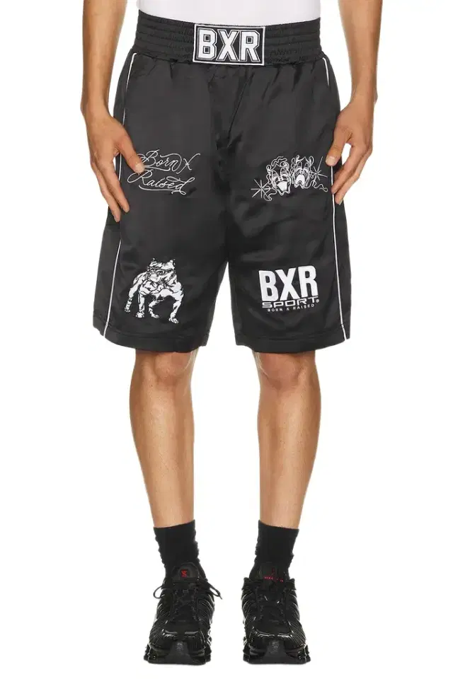 Born x Raised Satin Boxing Trunks