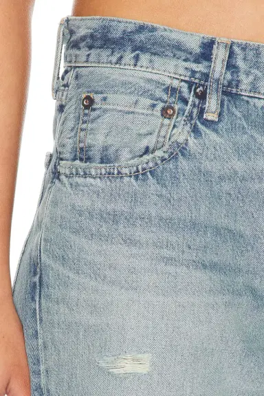 Moussy Vintage Copper Straight Leg Jeans | Thumbnail 6