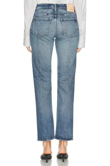 Moussy Vintage Mallard Slim Straight Jeans | Thumbnail 4