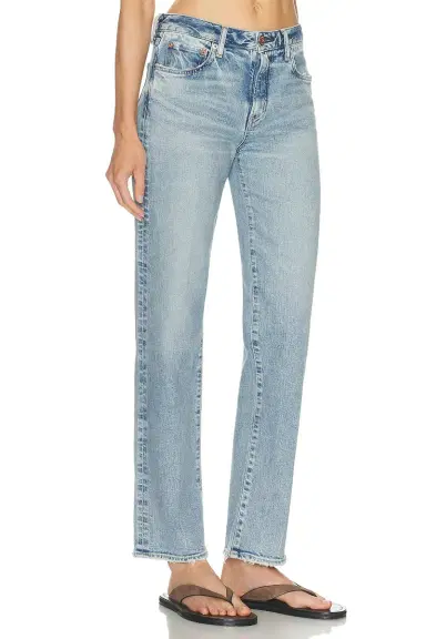 Moussy Vintage Kingston Tailored Straight Jeans | Thumbnail 2