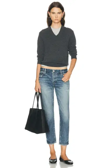 Moussy Vintage Mendon Tapered Jeans | Thumbnail 5