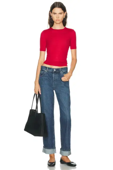 Moussy Vintage Lara Western Straight Leg Jeans | Thumbnail 5