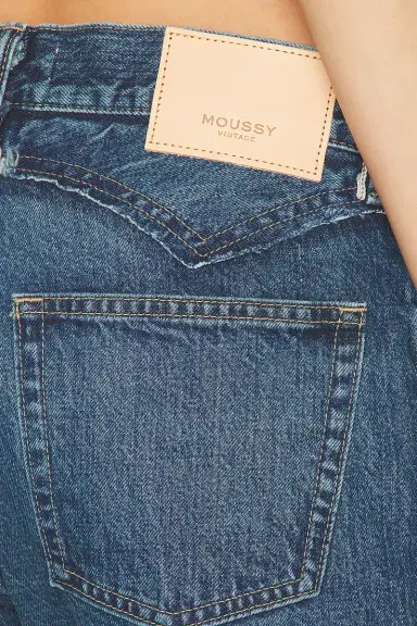 Moussy Vintage Lara Western Straight Leg Jeans | Thumbnail 6