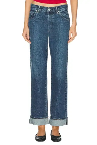 Moussy Vintage Lara Western Straight Leg Jeans | Thumbnail 1