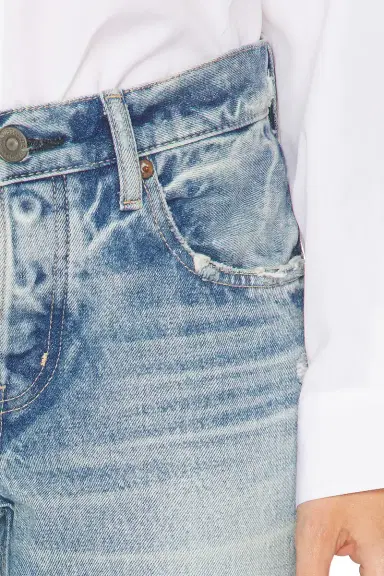 Moussy Vintage Mattapan Straight Low Rise Jeans | Thumbnail 6