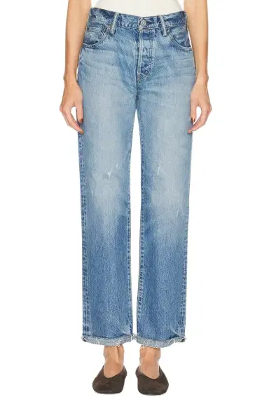 Moussy Vintage Dorchester Straight Leg Jeans | Thumbnail 1