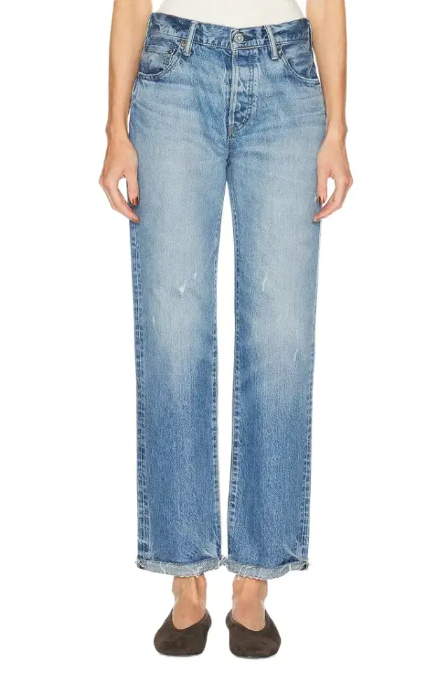 Moussy Vintage Dorchester Straight Leg Jeans